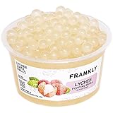FRANKLY Popping Boba - Esferas de fruta para Bubble tea, té de burbujas, yogur, pasteles...