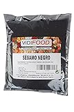 Semillas De Sésamo Negro - 1kg - Condimento Con Sabor A Nueces Para Platos Cetogénicos Y...