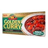 S & B Golden Curry medio caliente (sin carne se incluye) 220g